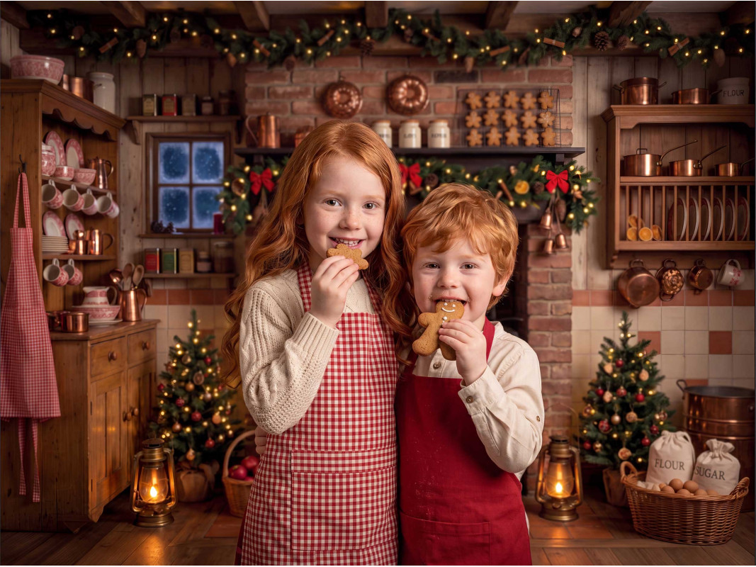Christmas Baking Kitchen Backd - Baking Kitchen For Kids ulasan dan harga