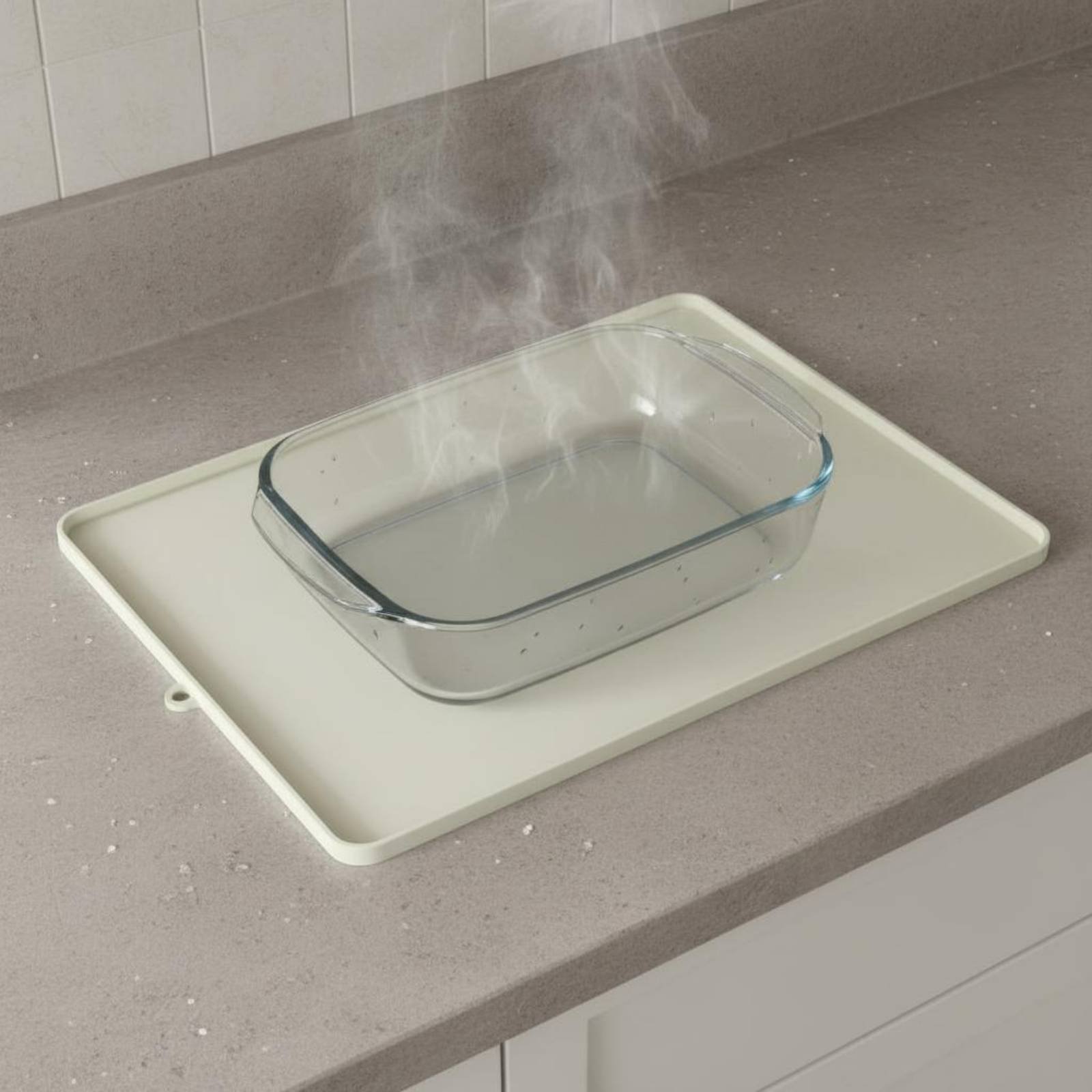 Silicone Microwave Top Mat Fle - Kitchen Baking Tray ulasan dan harga